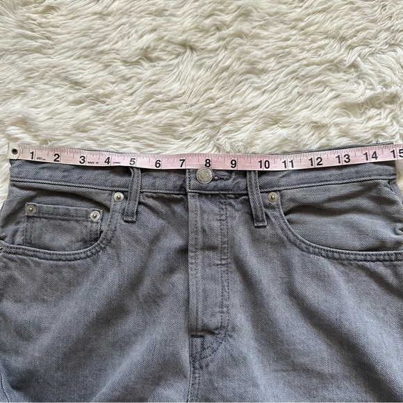 Everlane Jeans The 90's Cheeky Organic Cotton Non-Stretch Denim Gray Crop 28 - Picture 10 of 12